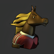 Meu projeto do curso: Modelagem de personagens em 3D. Un proyecto de 3D, Diseño de personajes, Modelado 3D, Diseño de personajes 3D y Diseño 3D de nicolaspfreitas - 02.07.2023