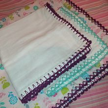 Bordados en pañal de tela Ein Projekt aus dem Bereich Stickerei von Cristina Alfonzo - 30.05.2023