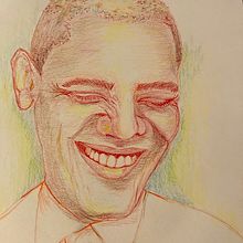 My project for course: Vibrant Portrait Drawing with Colored Pencils. Drawing, Portrait Drawing, Sketchbook, and Colored Pencil Drawing project by igfaria - 07.03.2023