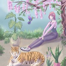 Mi proyecto del curso: Ilustración manga con Procreate . Ilustrasi tradisional, Desain Karakter, Komik, Ilustrasi Digital, Gambar Digital, Dan Manga proyek oleh Roger Balboa - 07.02.2023