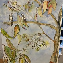 My project for course: Illustrating Nature: A Creative Exploration. Un projet de Illustration traditionnelle, Peinture, Dessin, Aquarelle, Illustration à l'encre et Illustration naturaliste de Nicki - 03.07.2023
