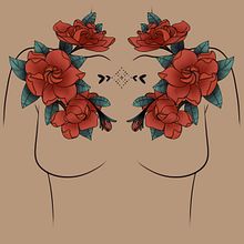 My project for course: Botanical Tattoo Design with Procreate. Un projet de Illustration traditionnelle, Illustration numérique, Conception de tatouage et Illustration botanique de Emily Gilmore - 01.07.2023