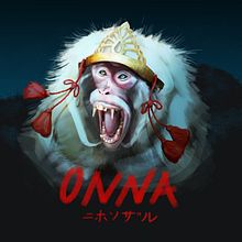 Character design: ONNA | ニホンザル. Concept Art project by Renata Ribak - 06.29.2023