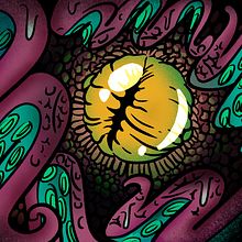Po0m's monster. Un projet de Design  et Illustration traditionnelle de ไอ เบิ่ง - 03.07.2023
