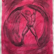 My project for course: Contemporary Drawing of the Human Figure. Traditional illustration, Fine Arts, Drawing, Artistic Drawing, Acr, lic Painting, and Figure Drawing project by Mahdi Ahmed - 07.01.2023
