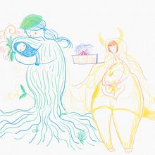 Story about a Female. Un progetto di Illustrazione tradizionale di Dianna Su - 04.07.2023