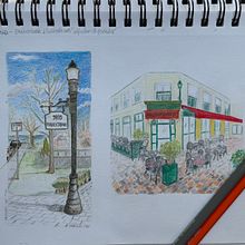 Mi proyecto del curso: Sketchbook ilustrado con lápices de colores. Un proyecto de Ilustración tradicional, Bellas Artes, Bocetado, Dibujo a lápiz, Dibujo, Dibujo artístico y Sketchbook de lupilla68pe - 04.07.2023