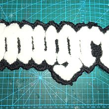 Mi proyecto del curso: Diseño y bordado de muñecos con aguja mágica Ein Projekt aus dem Bereich Stickerei, Dekoration von Innenräumen, Art Toy, Punch needle und Textildesign von lulybonil - 04.07.2023
