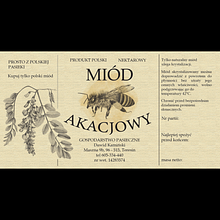 Etykieta miód akacjowy . Un projet de Design , Illustration traditionnelle, Création d'accessoires, Beaux Arts, Packaging, Conception de produits, Esquisse , Créativité, Dessin, Illustration numérique, Dessin artistique, Illustration botanique, Dessin numérique, Design pour les réseaux sociaux, Dessin anatomique et Illustration éditoriale de ulapachala - 05.07.2023