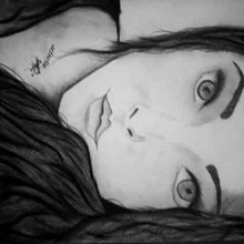 Girl. Pencil Drawing project by Shané Richter - 07.06.2023