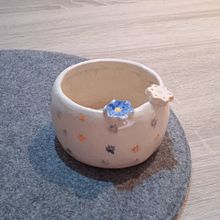 Il mio progetto del corso: Ceramica in casa per principianticiotola per candela . Accessor, Design, Arts, Crafts, Fine Arts, and Ceramics project by tru.ilaria - 07.06.2023
