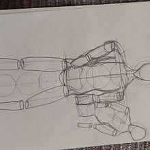 Mi proyecto del curso: Dibujo anatómico para principiantes. Fine Arts, Sketching, Pencil Drawing, Drawing, Realistic Drawing, and Figure Drawing project by Diego E - 07.07.2023