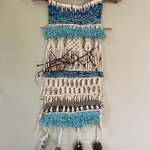 My project for course: Introduction to Macramé: Creation of a Decorative Tapestry. Accessor, Design, Arts, Crafts, Interior Design, Decoration, Fiber Arts, Macramé, and Textile Design project by r.veigeltaite - 07.07.2023
