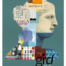 My project for course: Introduction to Poster Design: This Poster was designed as an entry to a contest to create a poster to celebrate GRD's 10 years of publications. GRD is a greek magazine on Graphic design. . Design, Graphic Design, and Poster Design project by Valya Papadopoulou - 07.02.2023
