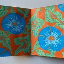 My project for course: Botanical Patterns in a Sketchbook: Conquer the Blank Page Ein Projekt aus dem Bereich Traditionelle Illustration, Musterdesign, Botanische Illustration und Sketchbook von clairemag - 06.07.2023