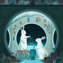 The Lunar Apothecary. Un proyecto de Ilustración tradicional de Christina Chung - 07.07.2023