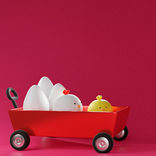 Pollos. Un projet de Modélisation 3D de Ernesto Alejandro - 30.05.2023