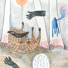 My project for course: Creative Sketchbooking: Explore and Play with Illustration. Creativit, Drawing, Watercolor Painting, Sketchbook, Ink Illustration, and Colored Pencil Drawing project by Martje Blom - 07.08.2023