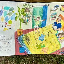 My project for course: Exploratory Sketchbook: Find Your Drawing Style . % xjb58q8cmk tarafından hazırlanan Geleneksel illüstras, on, Eskiz çizimi, Yaratıcılık, Çizim, Sulubo, a Resim, Eskiz defteri, Guaj Bo, Ve ama projesi - 07.08.2023
