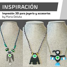 My project for course: 3D Printing for Jewelry and Accessories. Design, 3D, Arts, Crafts, Jewelr, Design, 3D Design, and DIY project by Maria Deluka - 07.08.2023