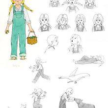 My project for course: Illustration and Character Design for Children’s Stories. Projekt z dziedziny Trad, c, jna ilustracja, Projektowanie postaci, Ilustracje dla dzieci i Narracja użytkownika Sr. Mary Joseph Peterson - 09.07.2023