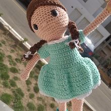 Mi proyecto del curso: Amigurumi: diseño de ropa, pelo y complementos. Arts, Crafts, To, Design, Fiber Arts, Crochet, and Amigurumi project by Maria Paz Isabella Salas Bedoya - 07.09.2023