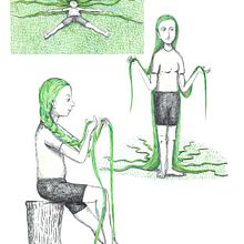 Il mio progetto del corso: Illustrazione artistica surrealista con penna a sfera. Projekt z dziedziny Trad, c, jna ilustracja,  R, sunek,  R, sunek art, st, czn,  R i sunek atramentem użytkownika Michela Candi - 09.07.2023