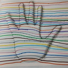 La mano artistica. Traditional illustration project by María Rodriguez - 07.09.2023