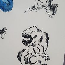 My project for course: Daily Sketching for Creative Inspiration. Un projet de Illustration traditionnelle, Esquisse , Créativité, Dessin , et Carnet de croquis de miyu_fiona974 - 09.07.2023