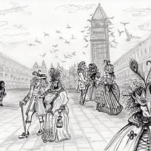 My project for: Basic Principles of Drawing People from Imagination. Un projet de Illustration traditionnelle, Beaux Arts, Esquisse , Dessin au cra, on, Dessin, Dessin artistique , et Dessin anatomique de Sla Sindjelic - 09.07.2023