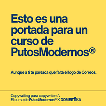 LOBO proyecto curso copywriting de PutosModernos . Publicitate, Copywriting, Storytelling și Comunicare de rouland - 07.09.2023