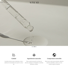 Mi proyecto del curso: e-commerce de cosmética natural. UX / UI, IT, Web Design, Web Development, No-Code Development, and Digital Product Design project by Sara Barredo - 07.10.2023