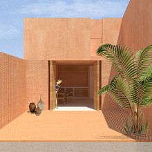 Mi proyecto del curso: Representación gráfica de proyectos arquitectónicos Ein Projekt aus dem Bereich Architektur, Grafikdesign, Innenarchitektur, Innendesign, L, schaftsbau, Collage, Digitale Architektur und Architektonische Illustration von Jordy Farel López Moreno - 10.07.2023