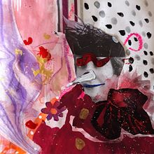Mein Abschlussprojekt für den Kurs: Kreatives Notizbuch: Collage, Stempel, Decoupage. Traditional illustration, Collage, Paper Craft, and Sketchbook project by uteunddasskizzenbuch - 07.10.2023