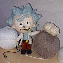 Mi proyecto del curso: Amigurumis: personas tejidas a crochet. Un proyecto de Artesanía, Diseño de juguetes, Tejido, Crochet, Amigurumi y Diseño textil de melissalvarezcastro - 10.07.2023