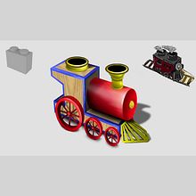 Lego Brick Concept and Design - Assignment. Artesanato, Modelagem 3D, Concept Art, Design digital, Desenho digital, e Pintura digital projeto de Lydia Berube - 11.07.2023