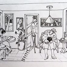 My project for course: The Art of Sketching: Transform Your Doodles into Art. Projekt z dziedziny Trad, c, jna ilustracja, R, sunek ołówkiem,  R, sunek i Sketchbook użytkownika Paule Pintal - 07.07.2023