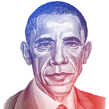 Barack Obama. Un proyecto de Ilustración tradicional de Abraham García - 11.07.2023
