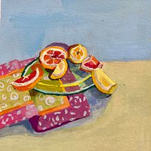 My project for course: Gouache Painting: Create Vibrant Works of Art. Fine Arts, Painting, Color Theor, and Gouache Painting project by Ana Kanashiro - 08.19.2023