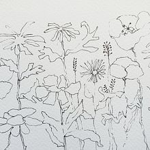 Aquarel met bloemen. Een project van Traditionele illustratie van Annet Eveleens - 11.07.2023