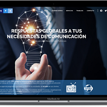 GPS Comunicación Website (Propuesta de Rediseño). Web Design, and UX / UI project by Oscar Villalba González - 07.11.2023