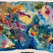Mijn project van de cursus: Moderne aquareltechnieken. Een project van Traditionele illustratie,  Beeldende kunst, Schilderij y Aquarelschilderen van Ingrid Bracke - 11.07.2023