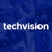 Projeto de Introdução ao Design de Logos ┃Techvisiom. Design, Br, ing e Identidade, Design de logotipo, Design digital, e Design de papelaria projeto de samilysousabatista - 11.06.2023