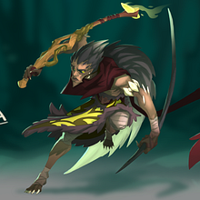 Akka Character Creation - Project Stamina Ein Projekt aus dem Bereich Design von Figuren, Digitale Illustration, Traditionelle Illustration, Videospiele und Spieldesign von Jacob Grimoire - 01.05.2020