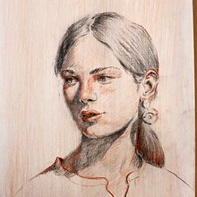 My project for course: Classical Portrait Drawing: The Renaissance Man’s Method. Fine Arts, Sketching, Drawing, Portrait Drawing, Realistic Drawing, and Artistic Drawing project by tamnguyen1601 - 07.13.2023