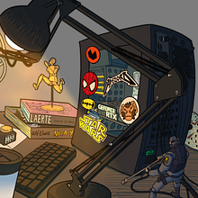Banner for social media. Un proyecto de Ilustración tradicional, Dirección de arte, Diseño gráfico e Ilustración digital de Eduardo Giunta - 12.07.2023