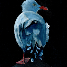 My project for course: Classical Oil Painting for Naturalist Bird Portraiture. Projekt z dziedziny  Sztuki piękne,  Malarstwo, Malarstwo olejowe, Ilustracja naturalist i czna użytkownika Ira Theobold - 05.10.2023