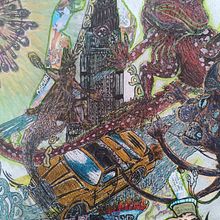 American Comics-style Illustration/Collage. Un progetto di Artigianato, Collage, Papercraft e Illustrazione editoriale di Andre Rebai - 12.07.2023