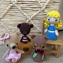 Meu projeto do curso: Amigurumi: crie dedoches de crochê. Projekt z dziedziny Sz, dełkowanie, Amigurumi, Wzornictwo tekst i liów użytkownika Juliana Bôrges - 12.07.2023