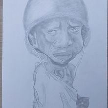 Il mio progetto del corso: Ritratto caricaturale con grafite. Traditional illustration, Drawing, and Portrait Drawing project by Stefania Rissone - 07.12.2023